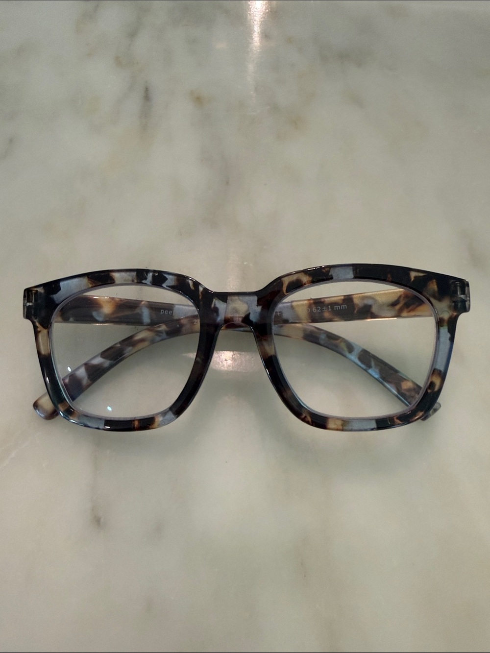 Peepers Tortoise Shell "To The Max" Reading Glasses  +1.25- Like New